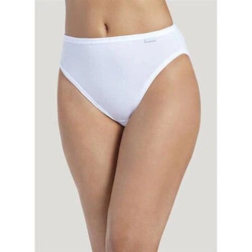 Jockey A1336 Multi French Cut Elance Underwear Cotton Panties 3-Pack Size 5