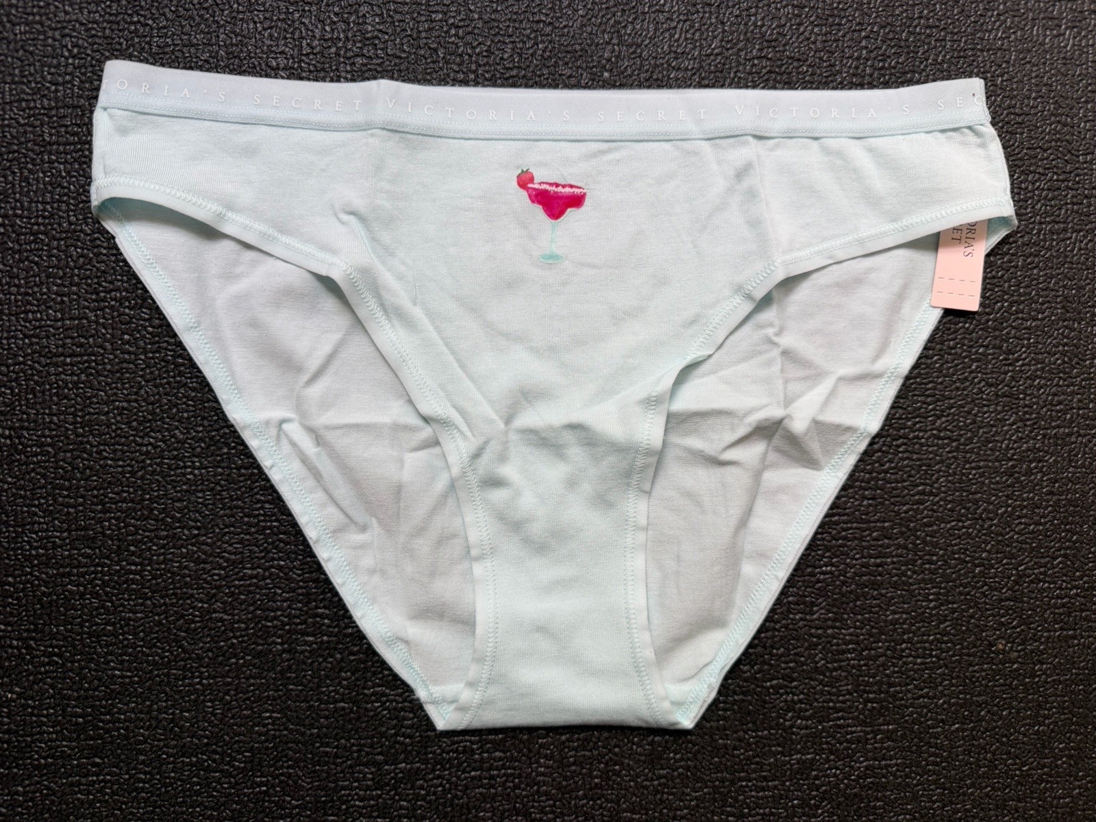 5-Pack Victoria’s Secret sz M Stretch Logo Cotton Bikini Panty Set Bundle Lot