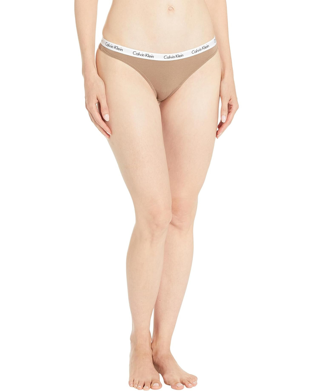 Calvin Klein Carousel 3-Pack Thong Foliage Green/Natural Grey/Charcoal Heather M