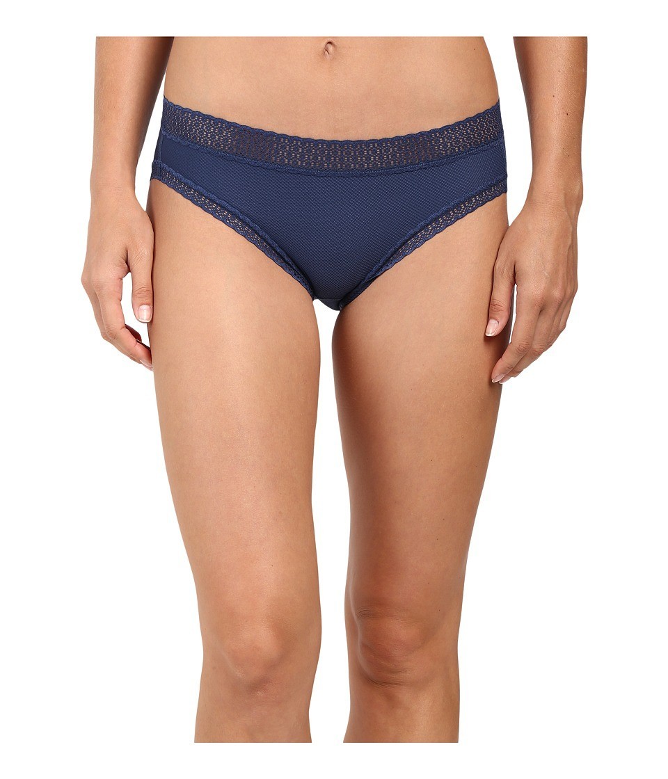 ExOfficio L31455 Womens Indigo Give-N-Go Lacy Bikini Briefs Size Small