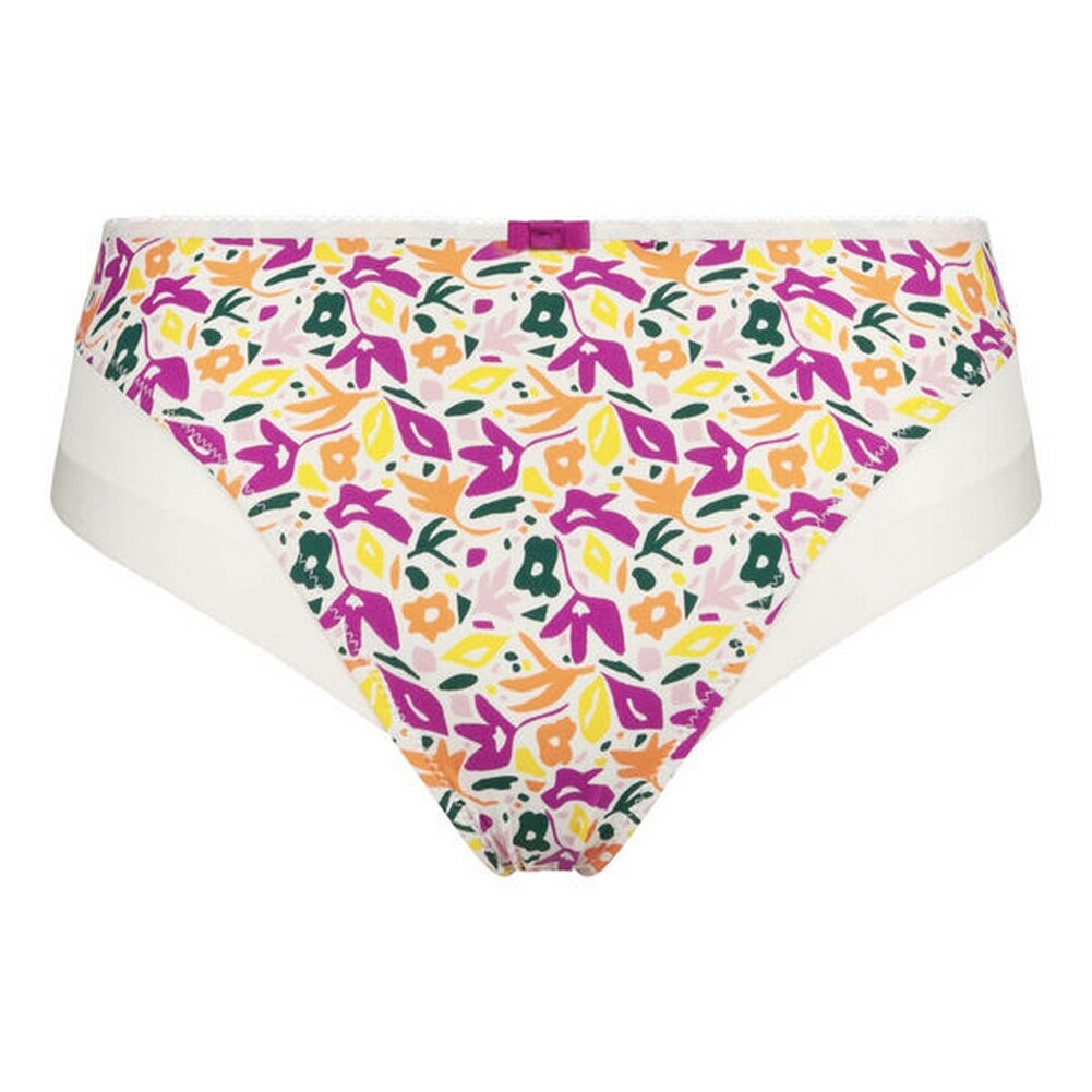 Dim Generous White Panties – Multicolor