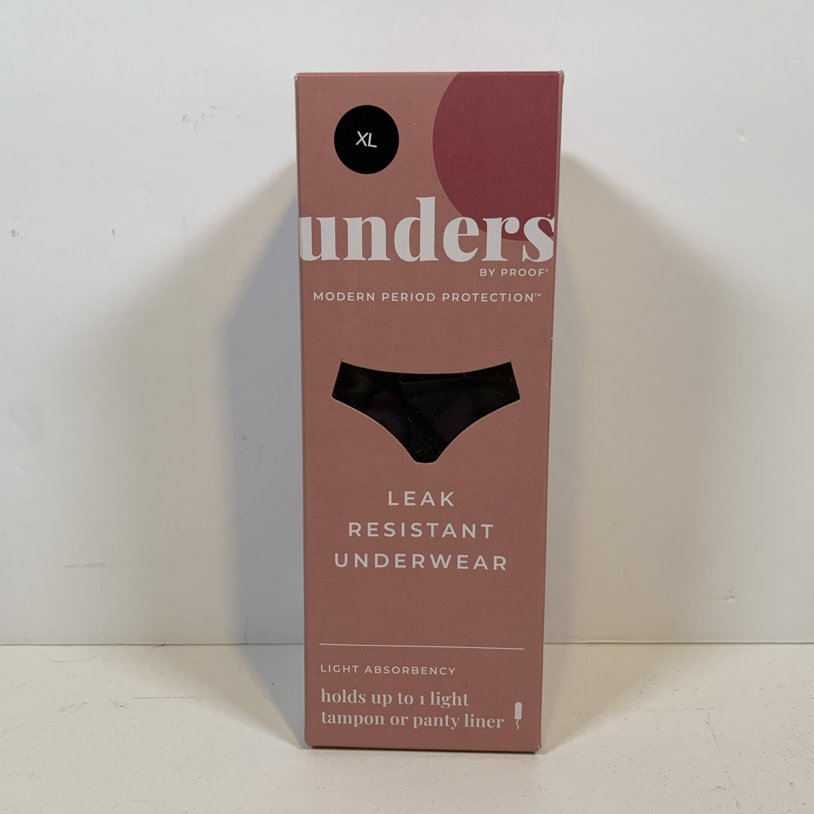 Unders Period Underwear – Briefs Light Absorbency Size XL fits Women’s 16-18