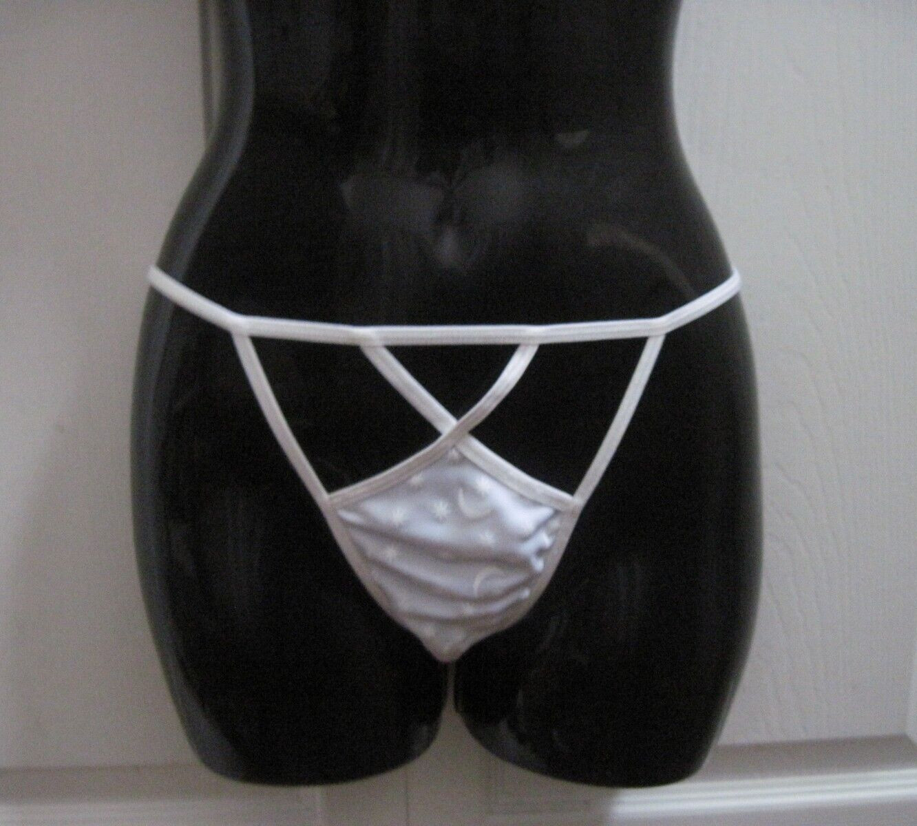 Planet Lingerie Women’s White Strings Thong Panties Sexy Unique Design