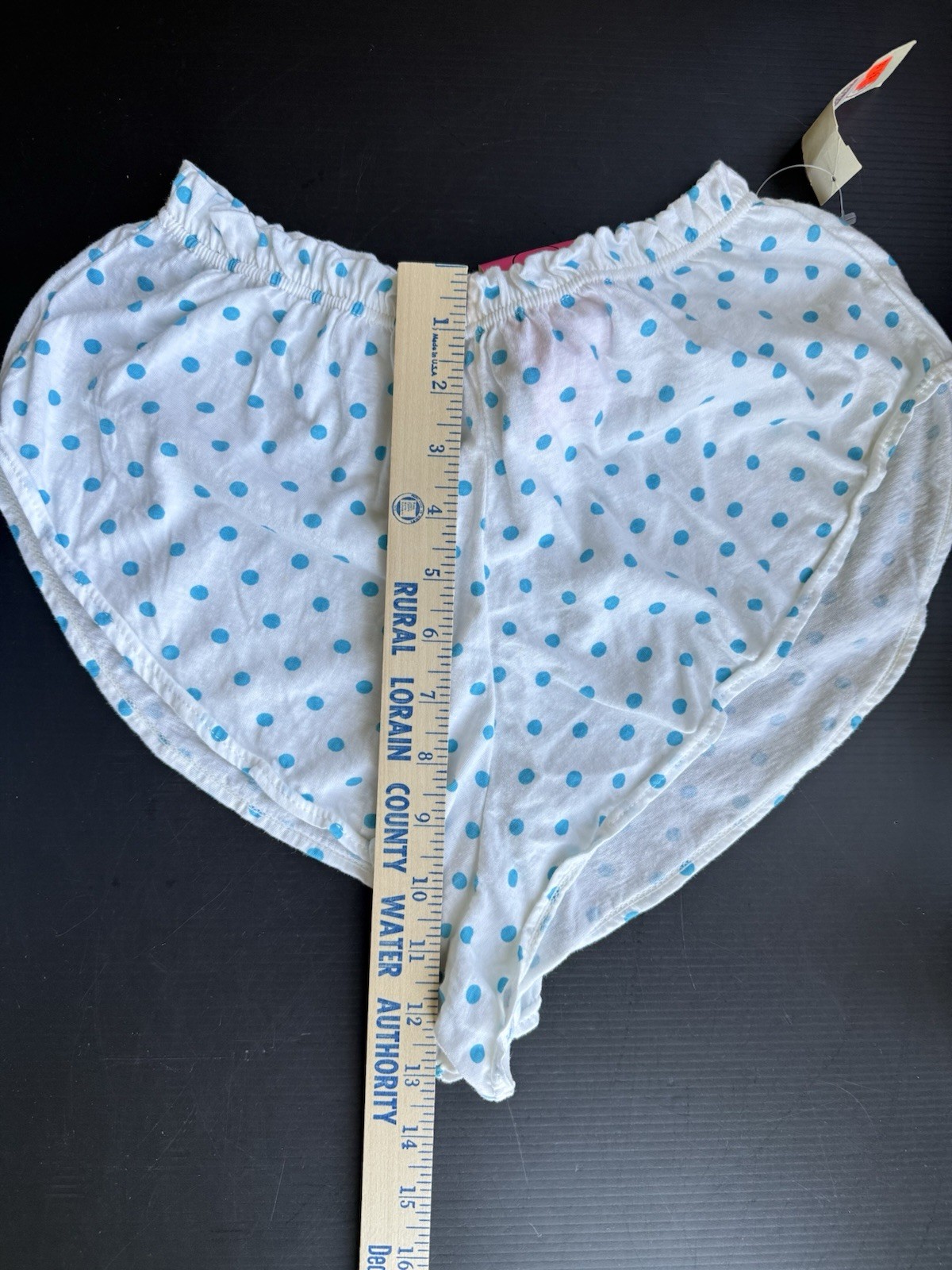 ST EVE POLKA DOT WOMENS BOXERS 100% COTTON SIZE MEDIUM VINTAGE CLOTHING