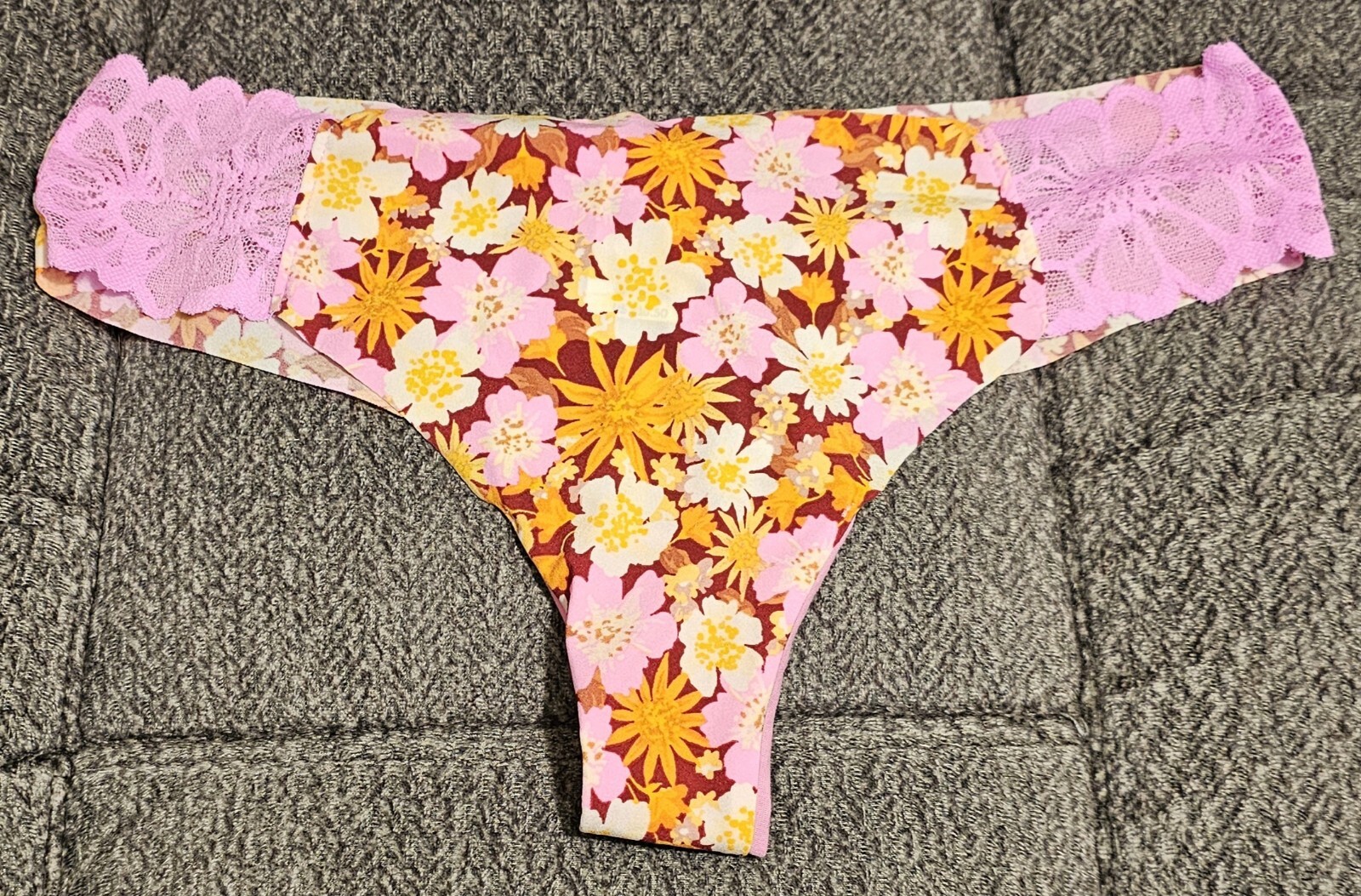 Size Large Thong PINK by Victoria’s Secret Multicolor New With Tags