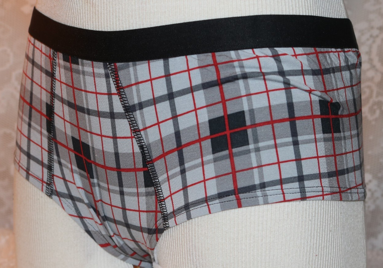 MeUndies ladies Hipster plaid medium 92% Micromodal *limited quantity*
