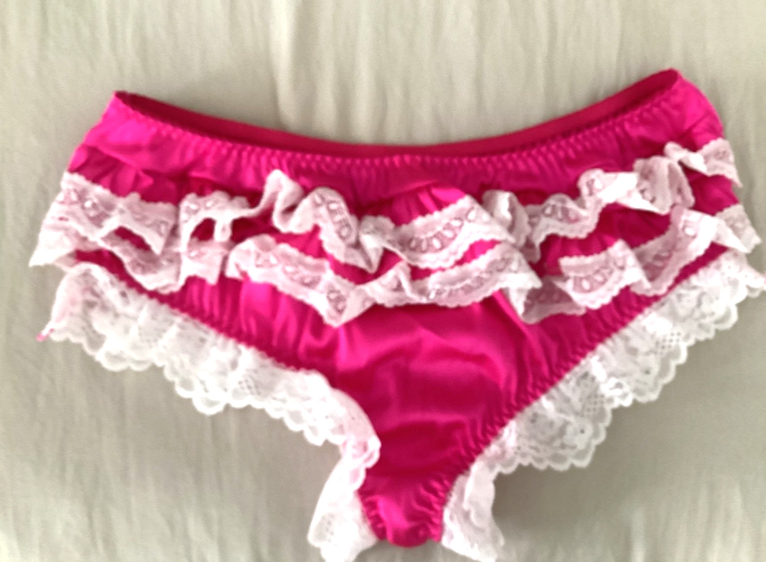 Frilly Ruffle Panties size L 2 pair