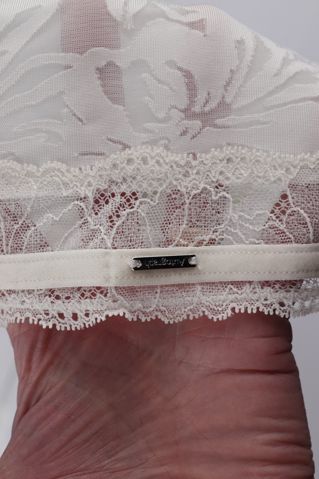 M&S Autograph High Leg Knickers Cream Womens Size 26 x2 zz