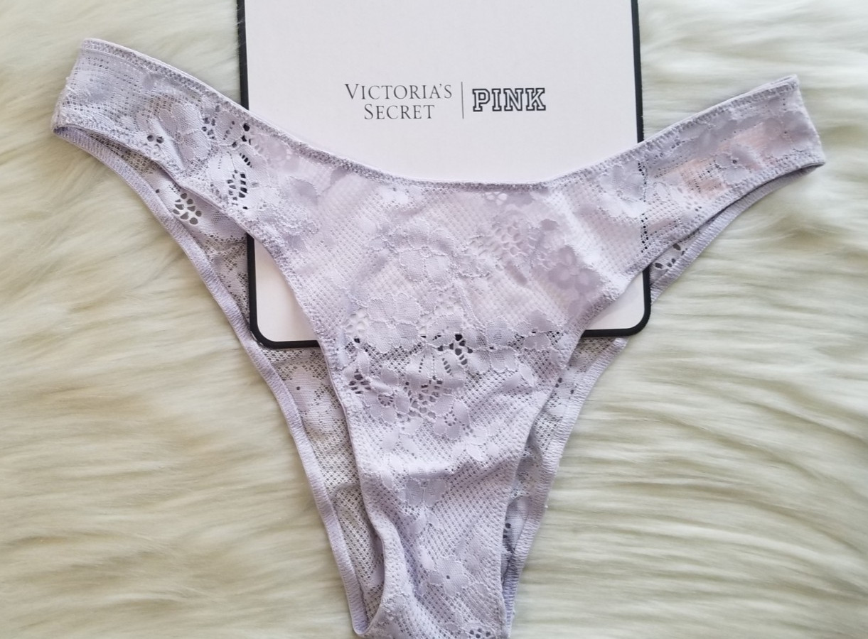 VICTORIA’S SECRET DREAM ANGELS TWINKLE BUTTERFLY OPEN BACK BRAZILIAN PANTY M/M