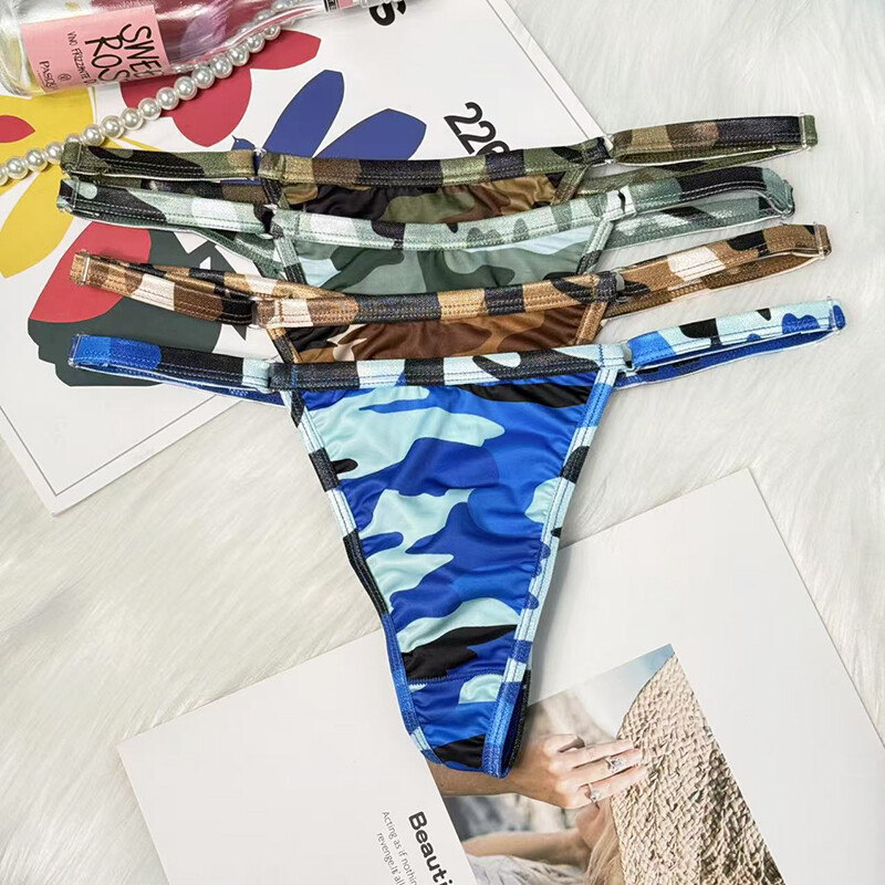 4PCS LOT Sexy Ladies Womens G string Thongs Panties Bikinis Underwear Lingeries