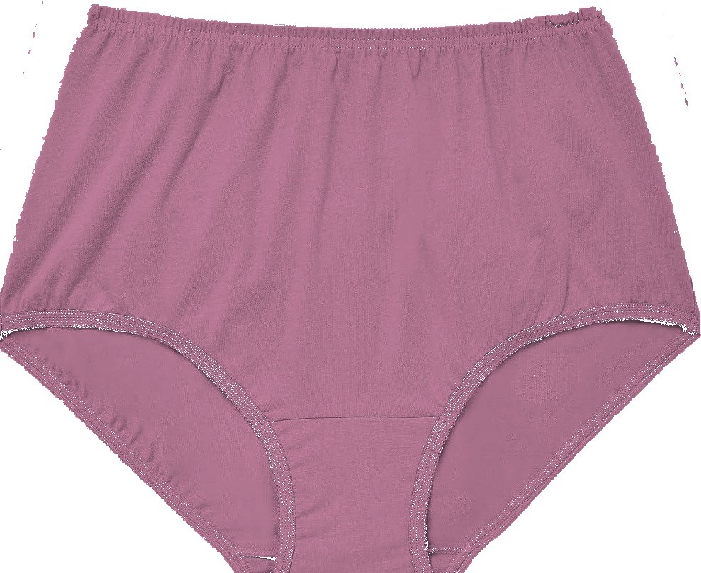 5 Pack Vanity Fair Perfectly Yours Cotton Brief Berry Panty 15320 NWT Sz~ 7 /L