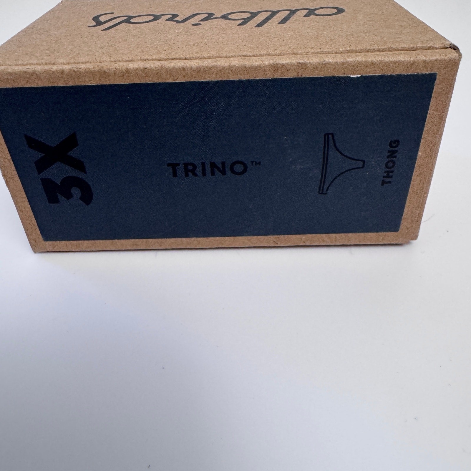Allbirds Women Trino Thong Underwear 3X Tencel Merino 1 Pair Wool Storm
