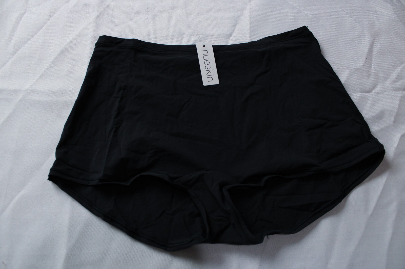 Nueskin Women’s Plus Mid-Rise Risa Boyshort Panty ZG3 Black Size 1X NWT