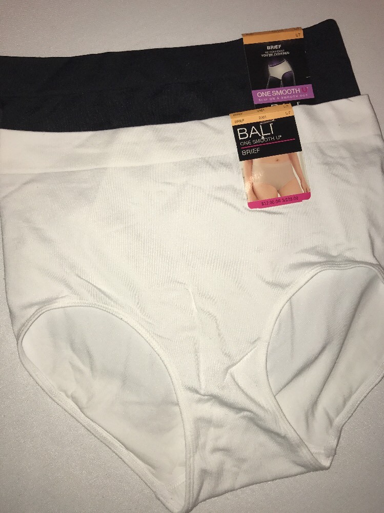 Bali 2361 One Smooth U Brief 2 Pairs Large 7