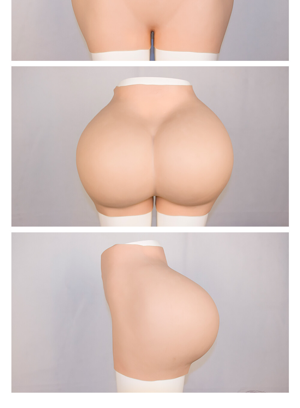 Realistic Silicone Crossdresser Pants Hip Buttock Enhancer Underwear Transgender