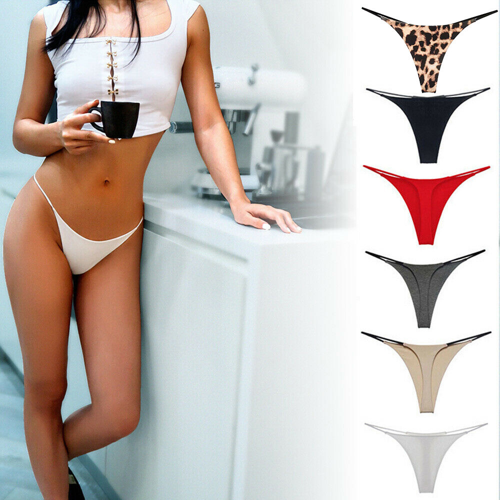 NEW Women Lingerie Thong G-string Briefs Bikini Panties Knicker Underwear