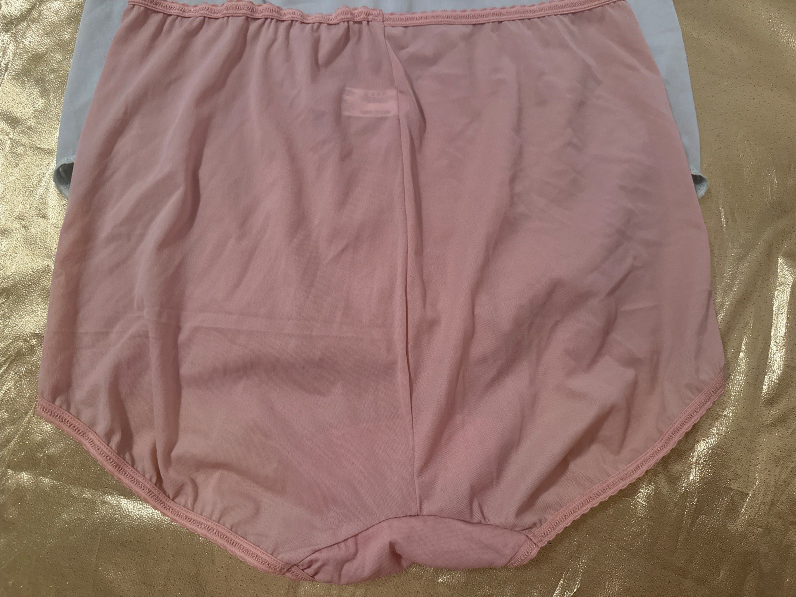 NEW 2 Pack Bali Skimp Scamp Briefs Panties #2633 Neutral Colors Shown Size 2XL