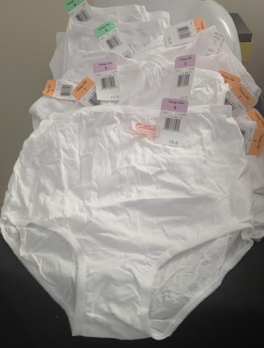 VANITY FAIR PERFECTLY 100% COTTON BRIEF PANTIES 15318 WHITE 6,7,8,9,10,11 SALE