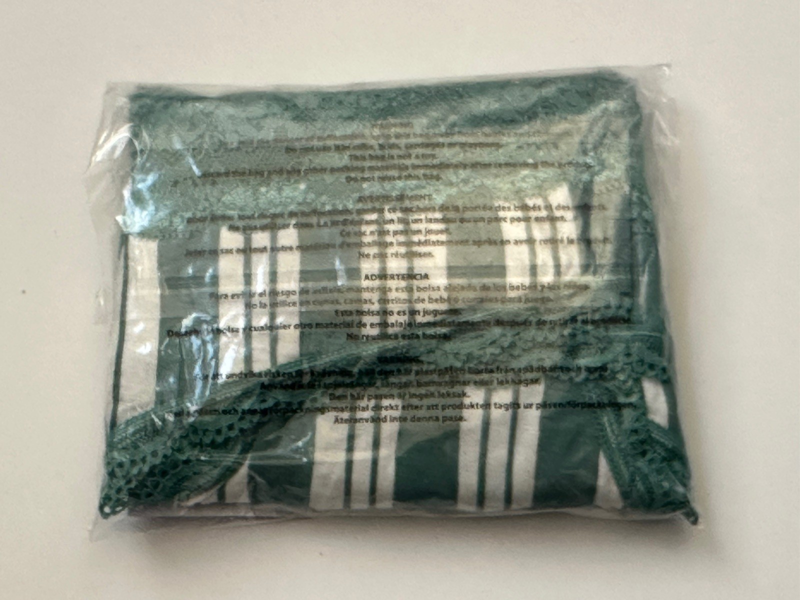 Honeydew Ahna Thong Panty 3 Pack of Panties Size 2X/3X Jade Mist Undies NEW