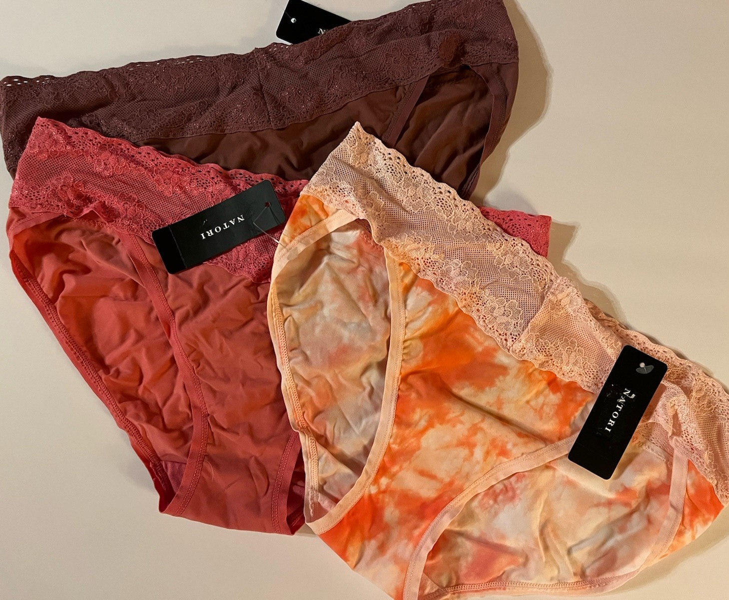 New NATORI #756092 Bliss Perfection V-kini 0/S – 3 pr