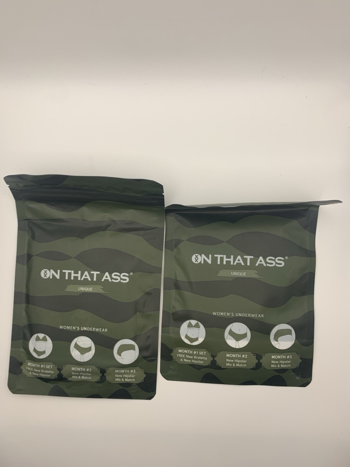 On That Ass Ladies Hipster Bundle x2 Pair Unique Medium Freepost