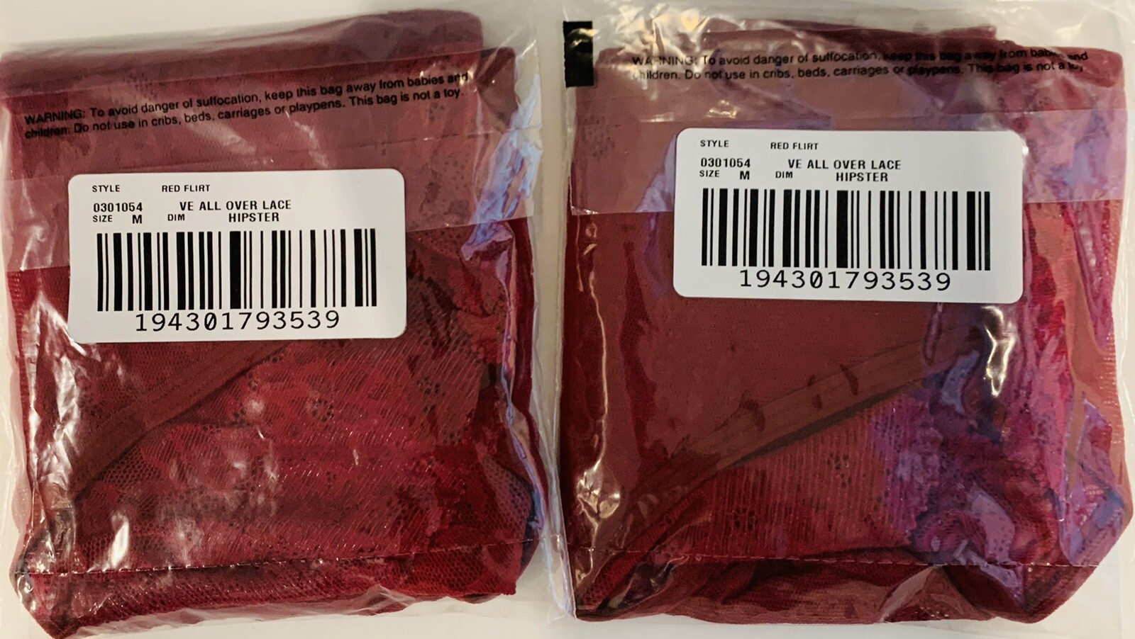 Lot of 2 SOMA Vanishing Edge All Over Lace Bikini Size M $30 each