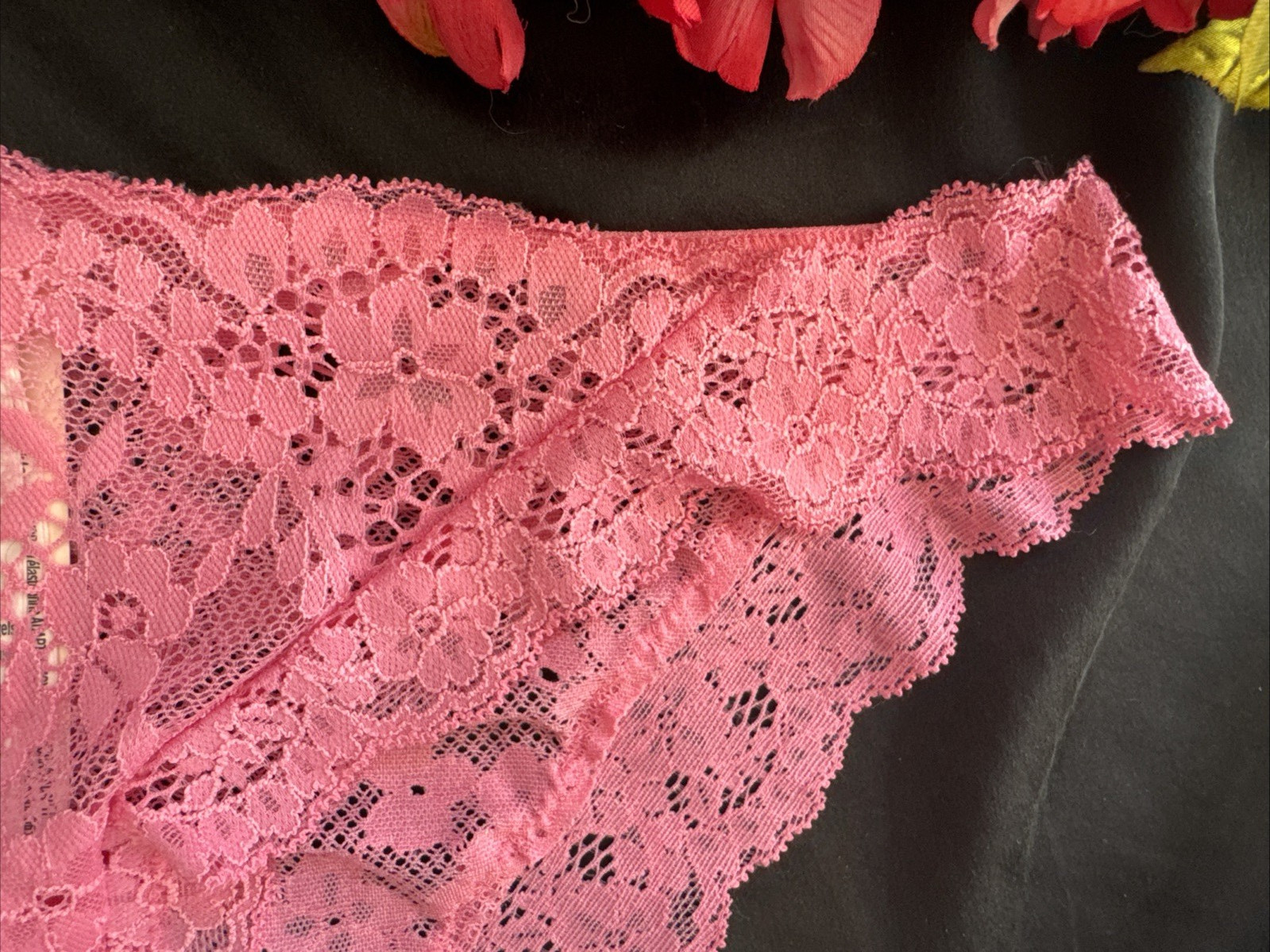 VICTORIA’S SECRET S BARBIE PINK DREAM ANGELS LACE BIKINI PANTIES SUMMER NWT
