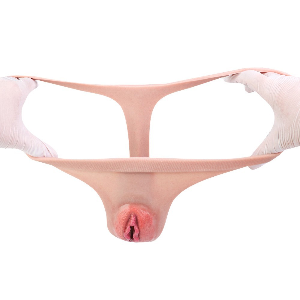 Men’s Hiding Gaff Panties Silicone Thong Panties for Crossdressing Transgender