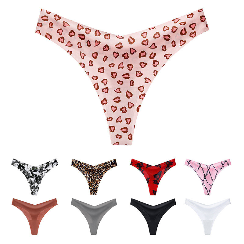5 Pack Lot Womens Sexy Panties Thongs G string Bikinis Underwear Lingeries Brief