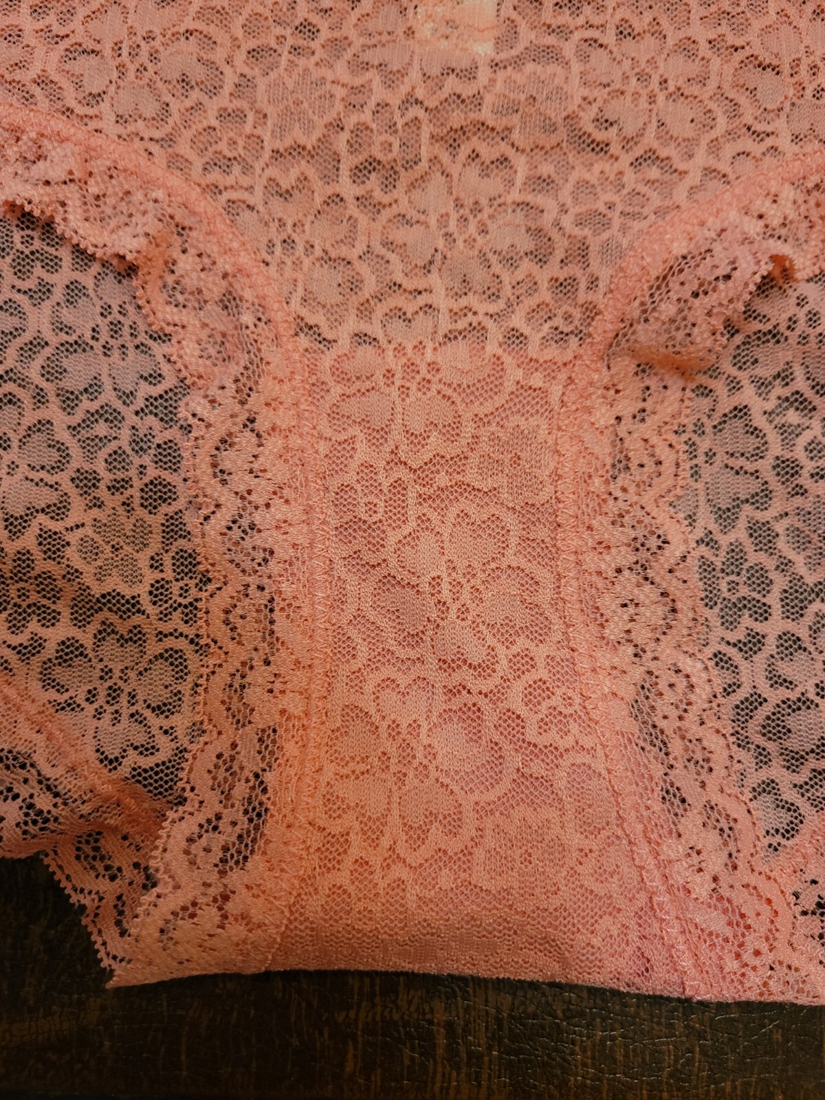 S/5 SO SeXy LuXe Lace Hipster Panty – Style SO68001 Strawpink NWT