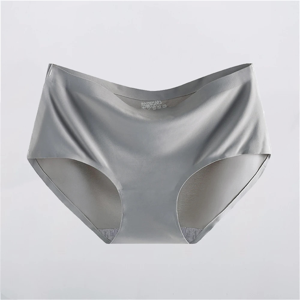 Seamless Panties Mid Rise Soft Stretch Panty Breathable Lingerie Underwear