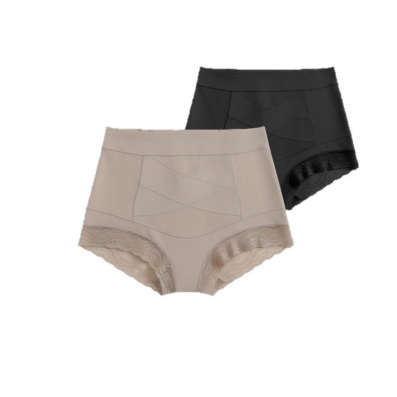 2 Pack Lot Ladies Womens Sexy Panties Underwear Lace High Waist Lingeries Briefs