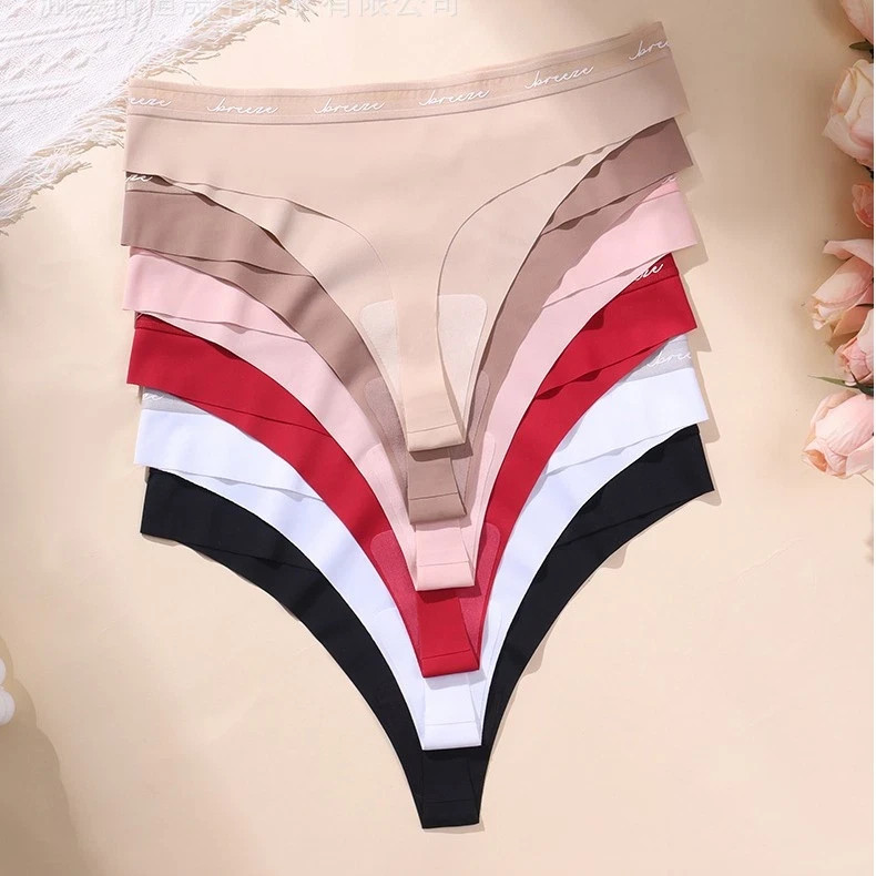 6 Pack Lot Sexy Womens Seamless Bikinis Panties Brief Ladies Underwear Lingeries