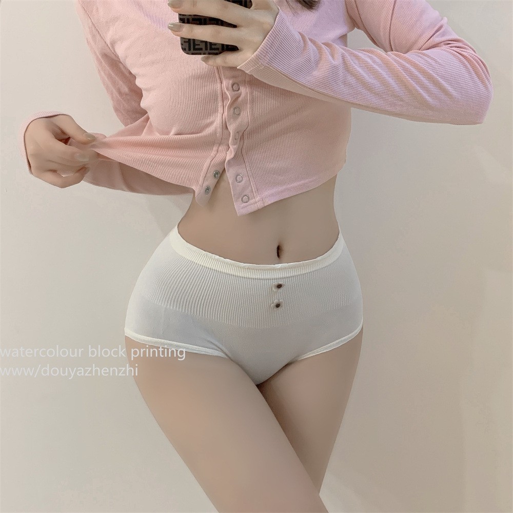 6 Packs Lot Sexy Womens High Waist Panties Underwear Hip Lifting Brief Lingeries