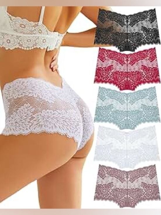 Cheeky Lace Panties Women’s Intimates Size Medium Lot of 3
