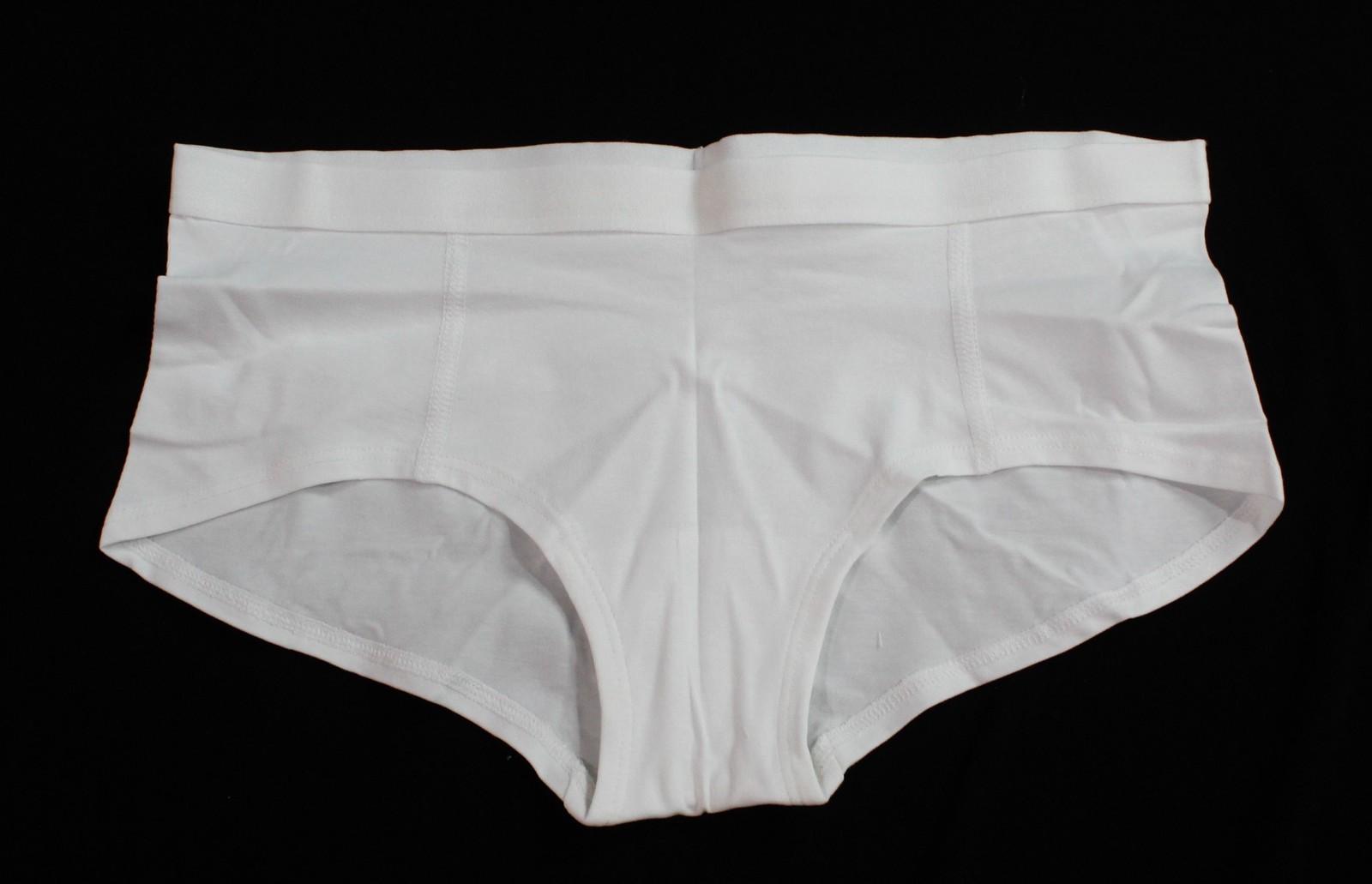 Pact Women’s Tagless Organic Everyday Smooth Boy Short Panty NN7 White XS NWT