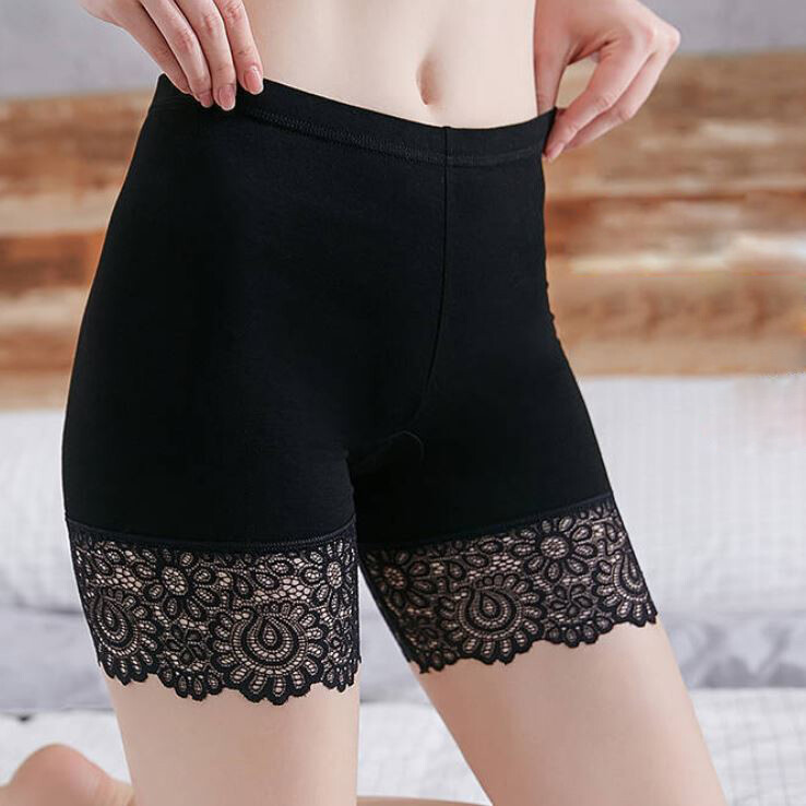 4pack Lot Women Elastic Safety Anti Chafing Under Shorts Pants Underwear Panties