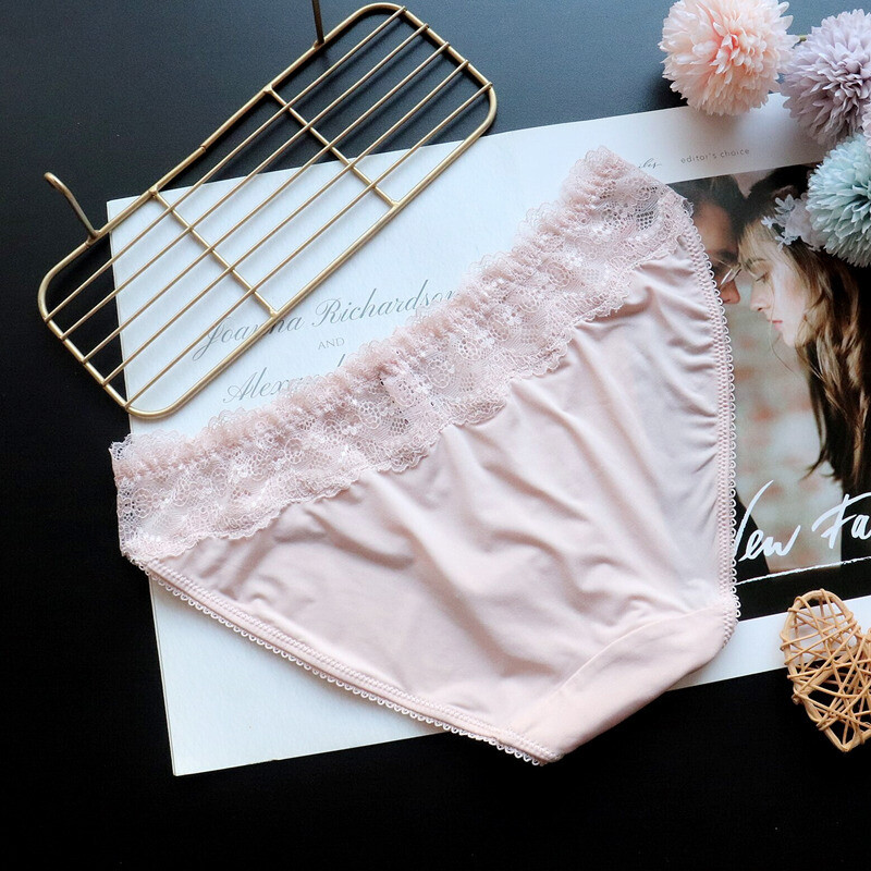 5 Pack Lot Sexy Womens Lace Panties Brief Pearl French Underwear Lingerie Bikini