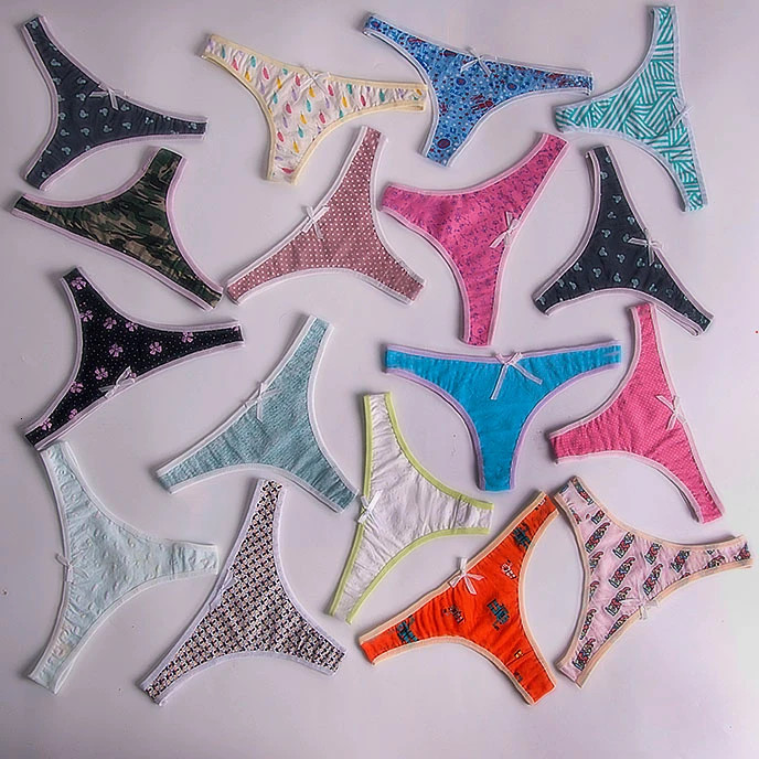 Lace Thong G String Panties Low Rise T Back Breathable Soft Stretch Underwear