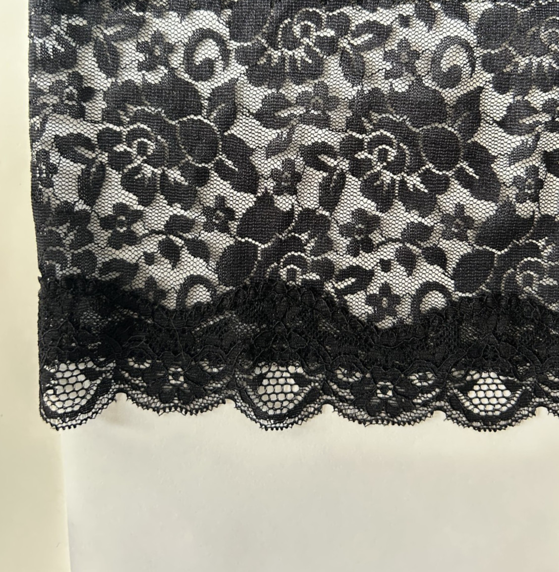 NWT Paramour Black Lace Bike Shorts, sz 1X 2X