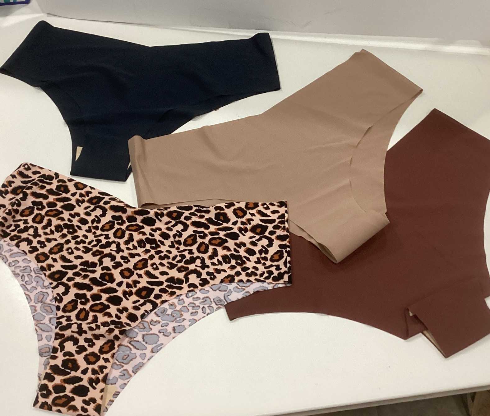 4 Pack Lot Sexy Womens Panties Seamless Underwear Hipster Polyamide/Elastane XL