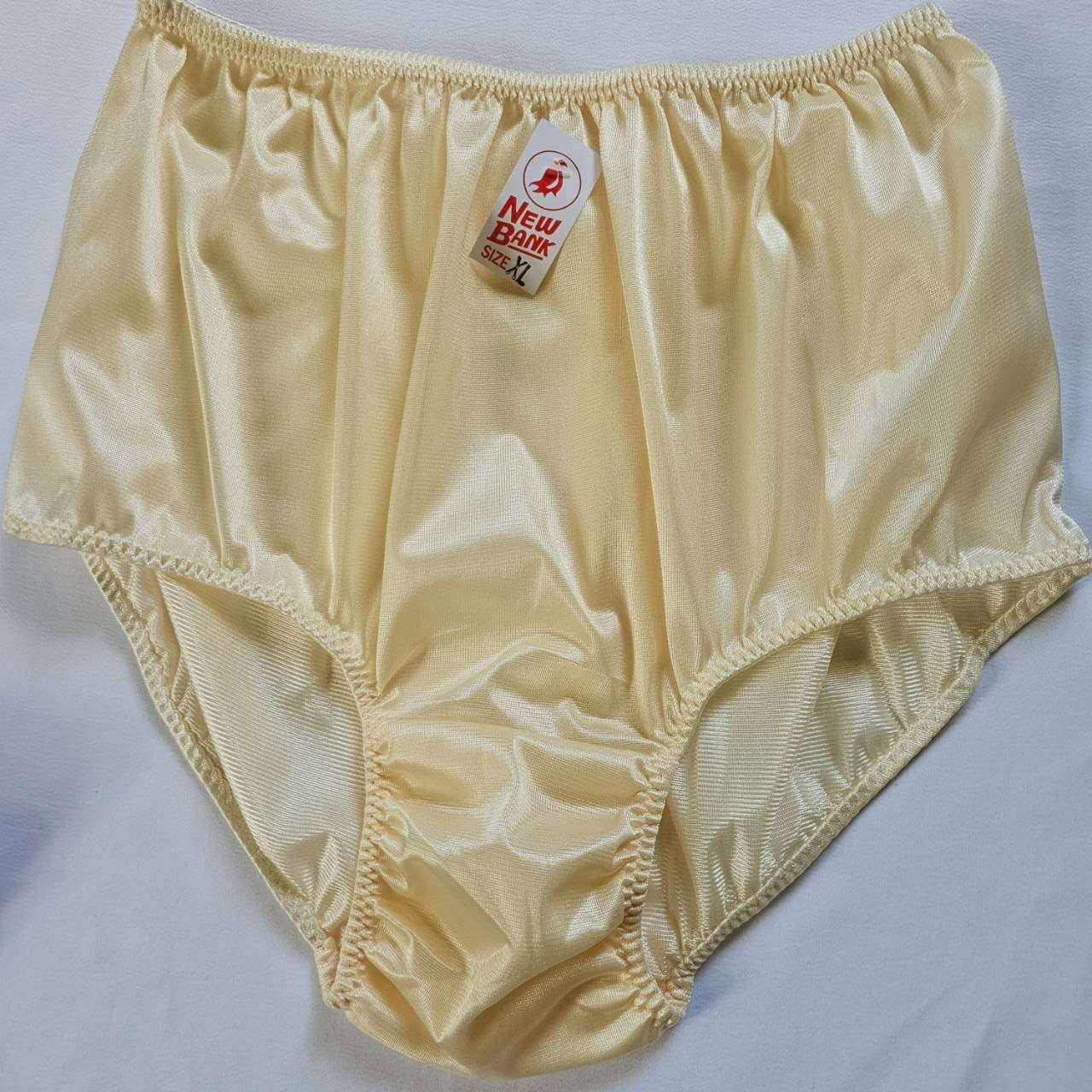 10 Nylon Underwear Granny Panties Comfort Woman Man Briefs High Waist 36″-42″ XL