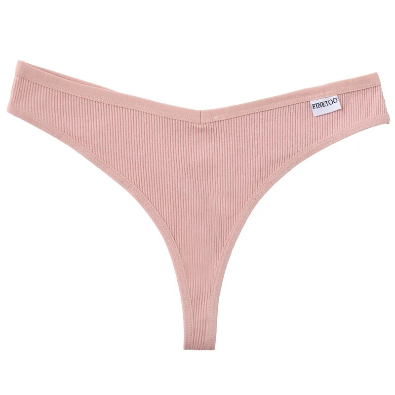 1/7Pcs Womens Sexy G-string Lingerie Cotton Briefs V-Waist Panties Low❤Underwear