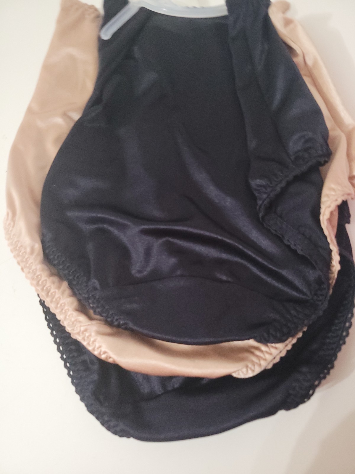 Vanity Fair Undershapers Panties 3 Pair Size 5/Small New 2 Black and 1 Beige NEW