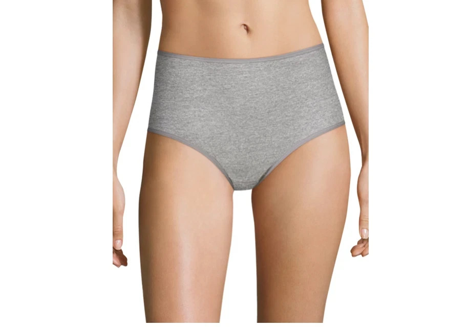 Hanes Women’s 2pk Renew Cotton Modern Eco Friend Briefs – Assorted Colors, 2XL