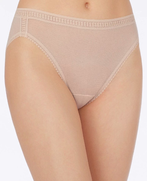 On Gossamer Champagne Mesh Hi-Cut Brief L141113 Size XL