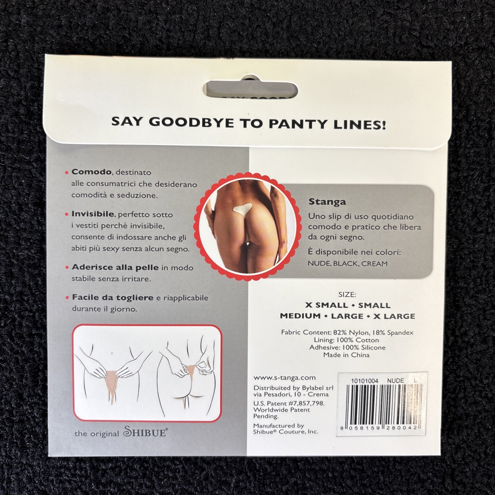 SHIBUE Women’s Large Strapless Panty Mix Lot of (5) 4-Cream,1-Nude The Original.