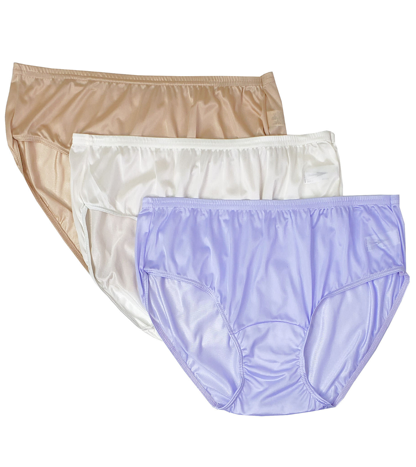 Shadowline Womens Underwear Ivory Nude Perifrost Hipster Nylon Panties 11032