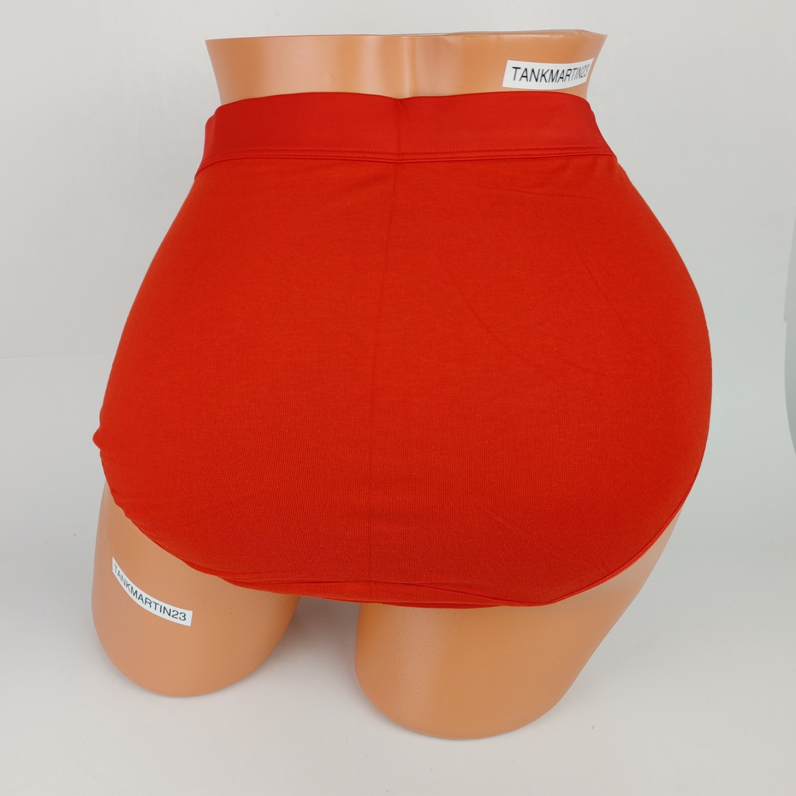 LANE BRYANT CACIQUE PLUS 18/20 COTTON HIPSTERS PANTY BRIGHT RED W/ LACE ACCENTS