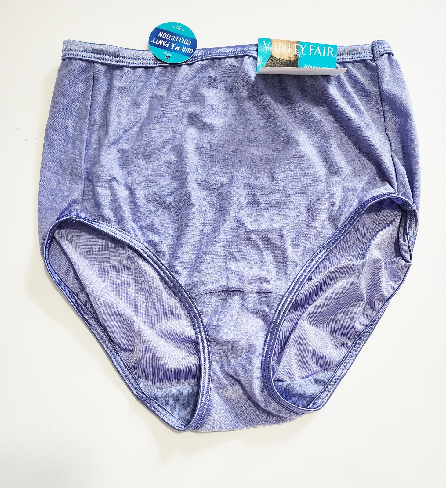 3 Vanity Fair Illumination Brief Panty Iris Flower 13109 Sz 6/M – NWT
